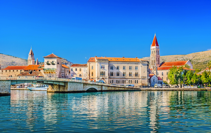 Trogir an der dalmatinischen Küste Kroatiens