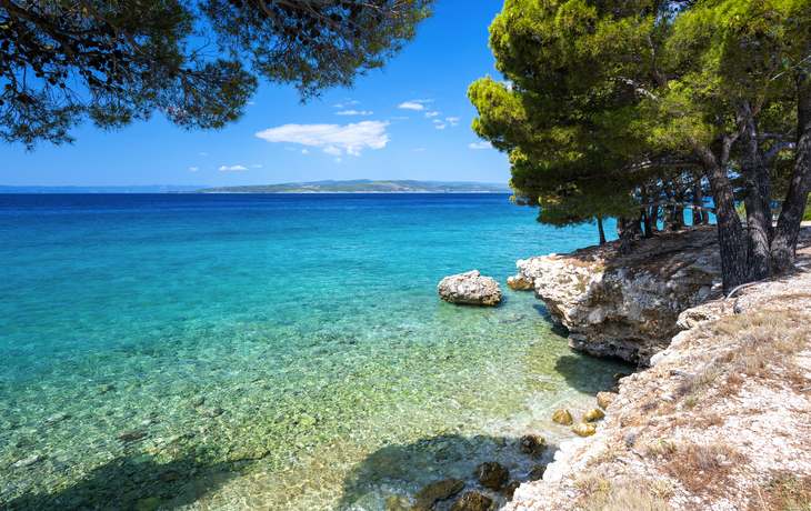 Baska Voda an der Makarska Riviera in Dalmatien
