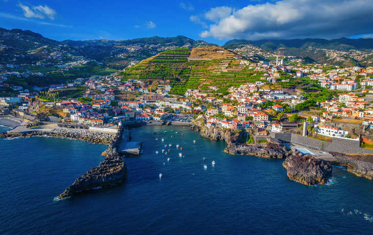 Luftaufnahme von Camara de Lobos