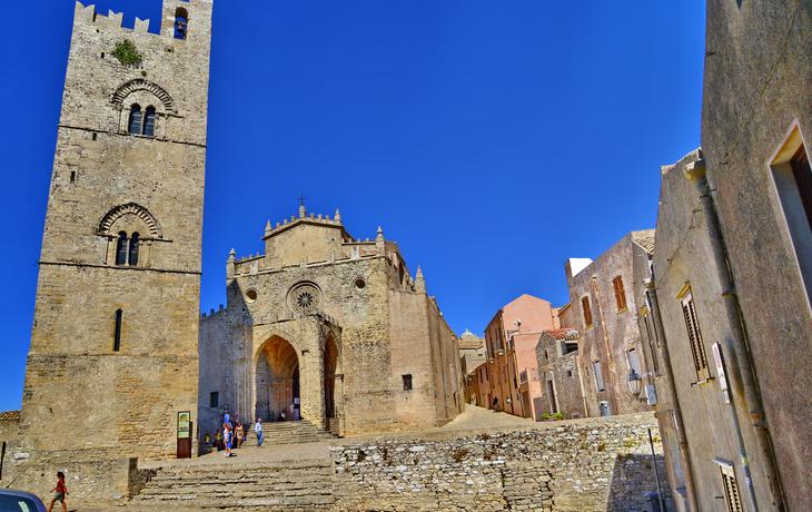 Erice auf Sizilien, Italien