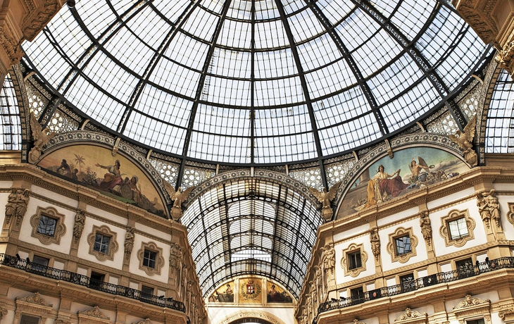 Galleria Vittorio Emanuele II in Mailand, Italien