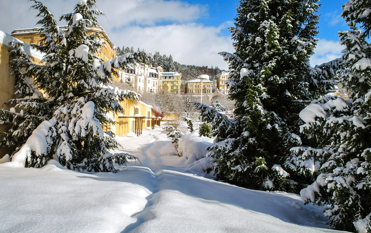 Marienbad im Winter
