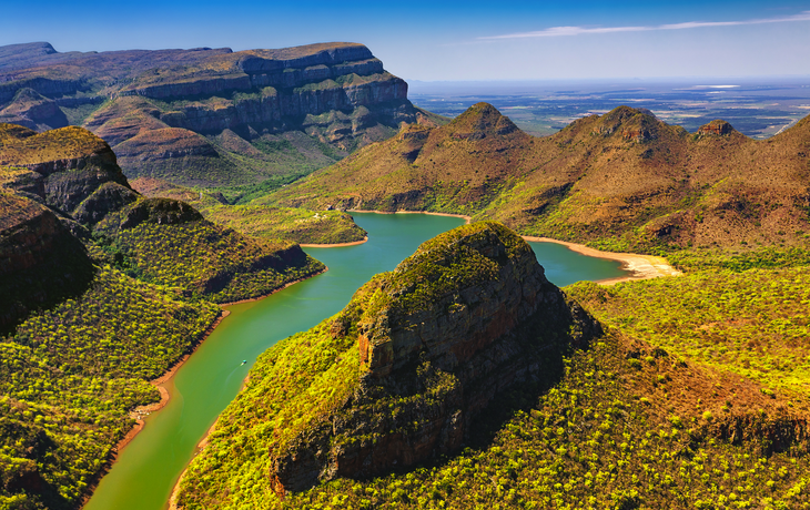 Blyde River Canyon in Südafrika: der größte grüne Canyon der Welt