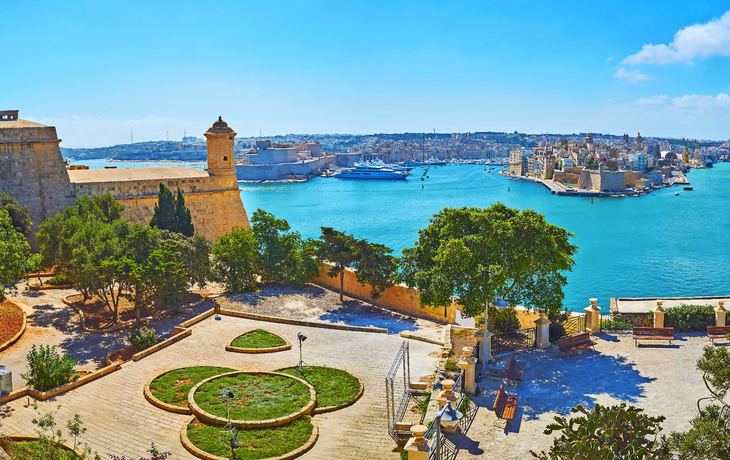 Herbert Ganado Gardens in Floriana auf Malta