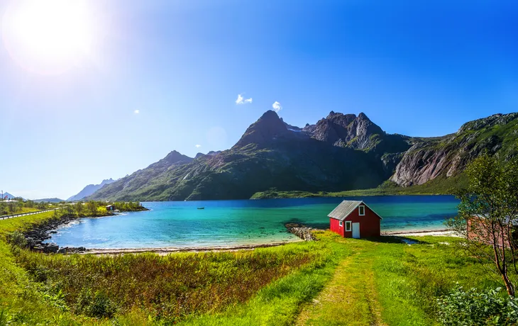Trollfjord in den norwegischen Lofoten