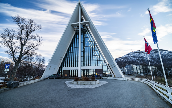 Tromsdalen Kirche oder die Eismeerkathedrale in Tromsø