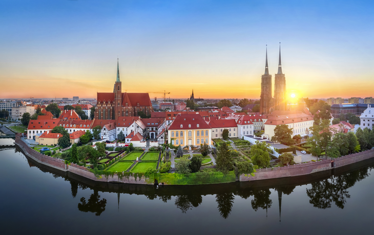 Panorama von Breslau