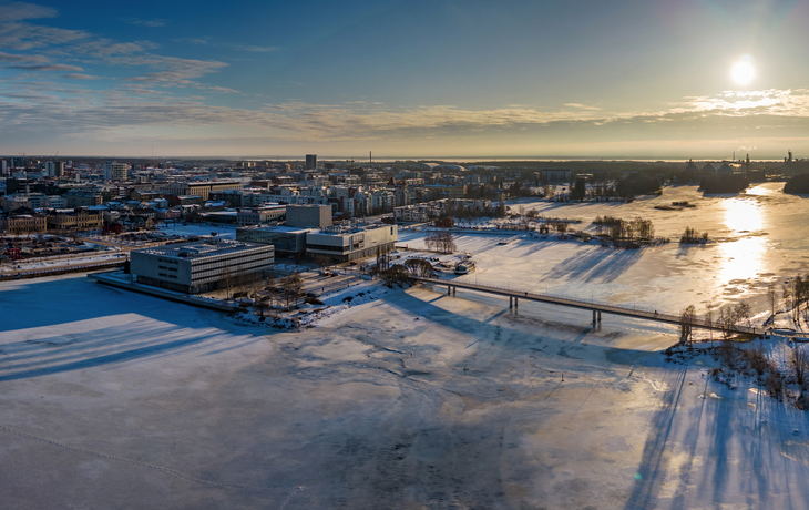 Oulu im Winter