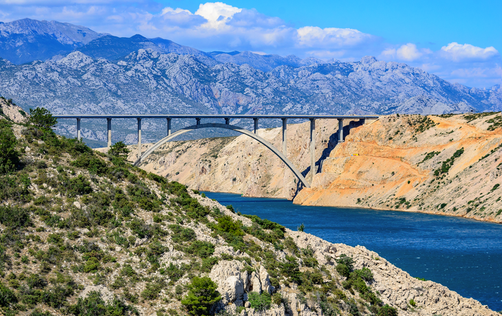 Brücke zur Insel Krk