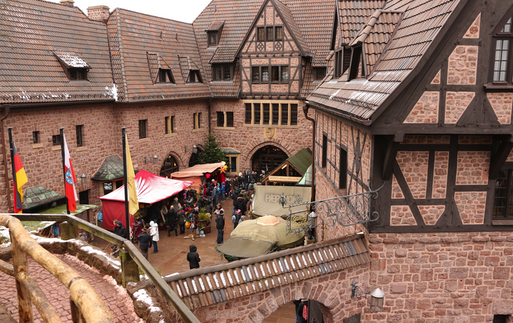 Weihnachtsmarkt auf der Wartburg