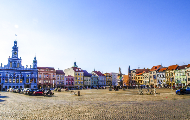 Samsonbrunnen in Budweis