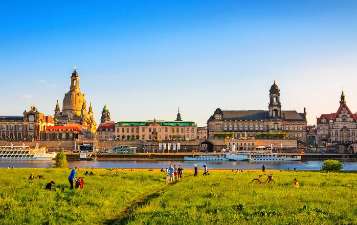 Panorama von Dresden, Deutschland