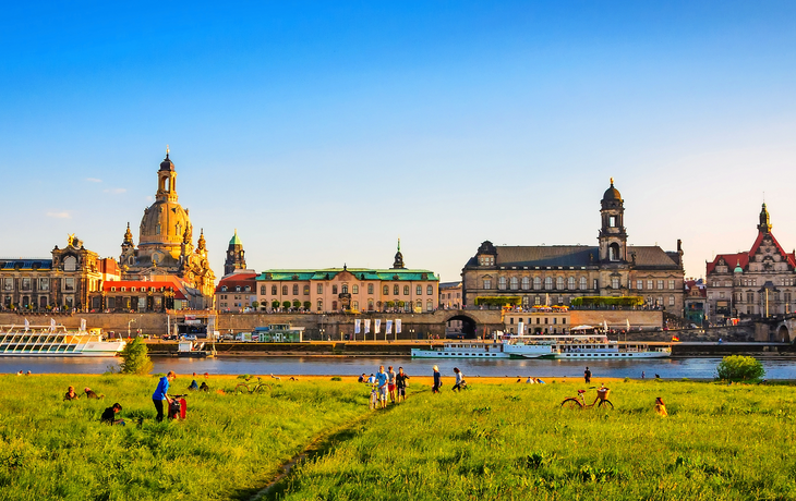 Panorama von Dresden, Deutschland