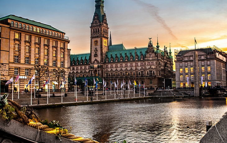 Rathaus in Hamburg