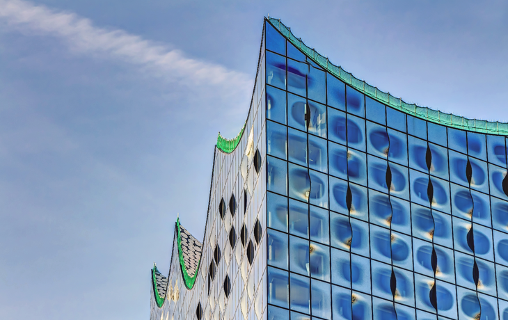 Elbphilharmonie am Hamburger Hafen, Deutschland