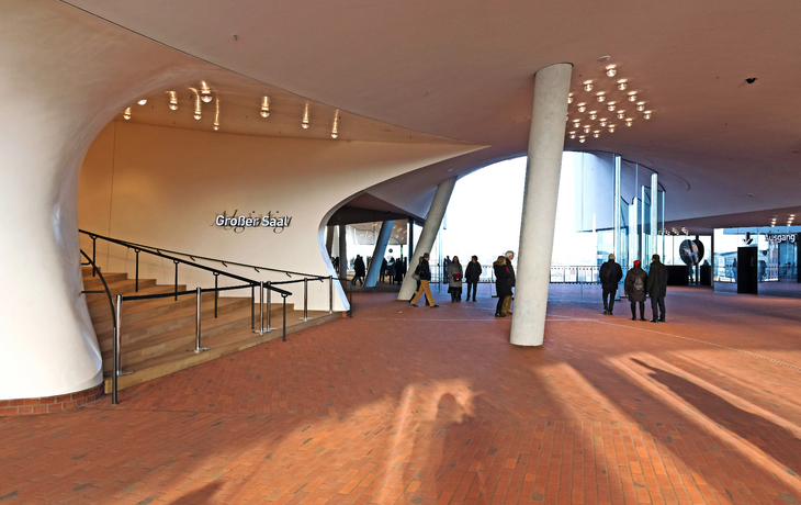 Elbphilharmonie am Hamburger Hafen, Deutschland
