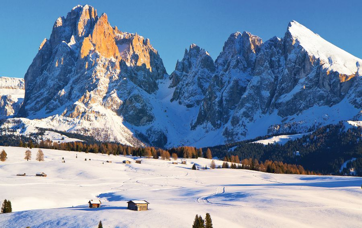 Langkofel im Winter