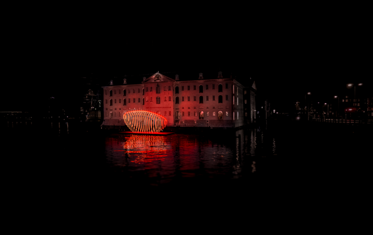 Lichtfestival in Amsterdam, Niederlande