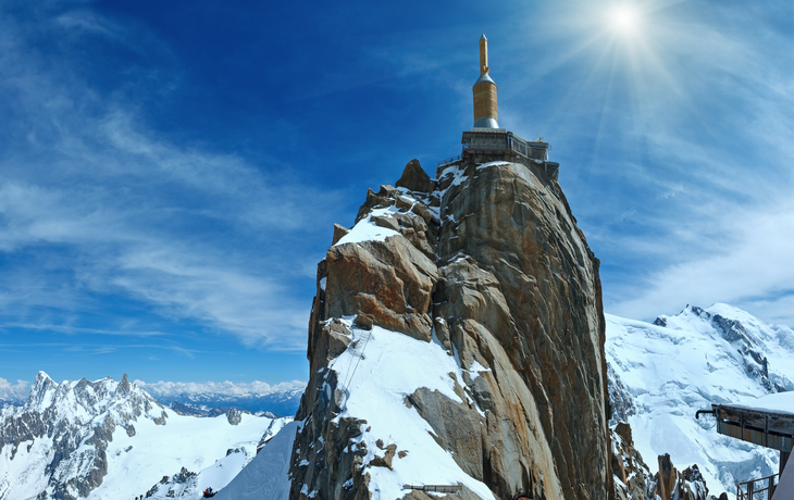 Gipfelstation Aiguille du Midi