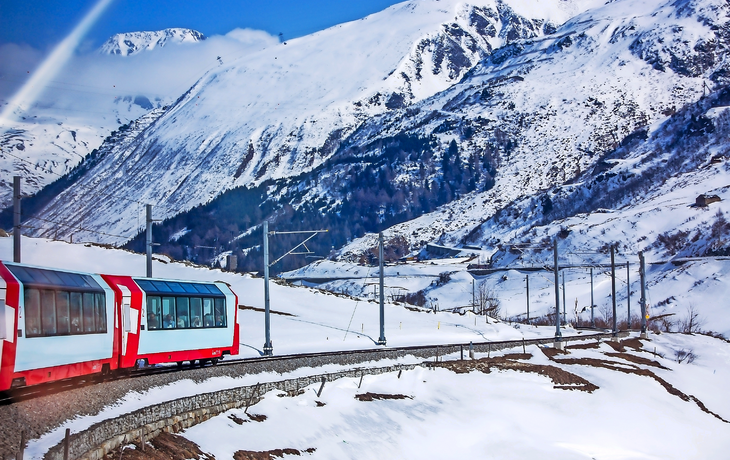 Schweizer Bergbahn Glacier Express