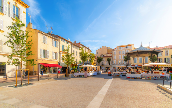 Wochenmarkt in Antibes
