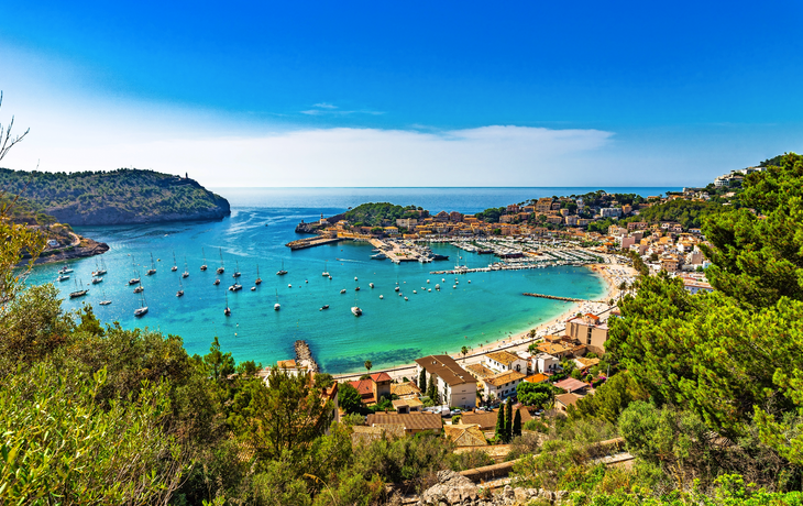 Port de Sóller auf Mallorca