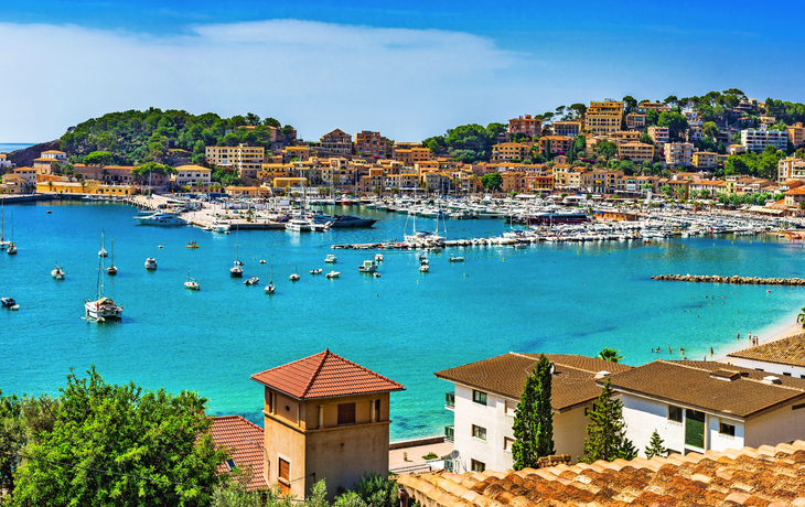 Port de Sóller auf Mallorca
