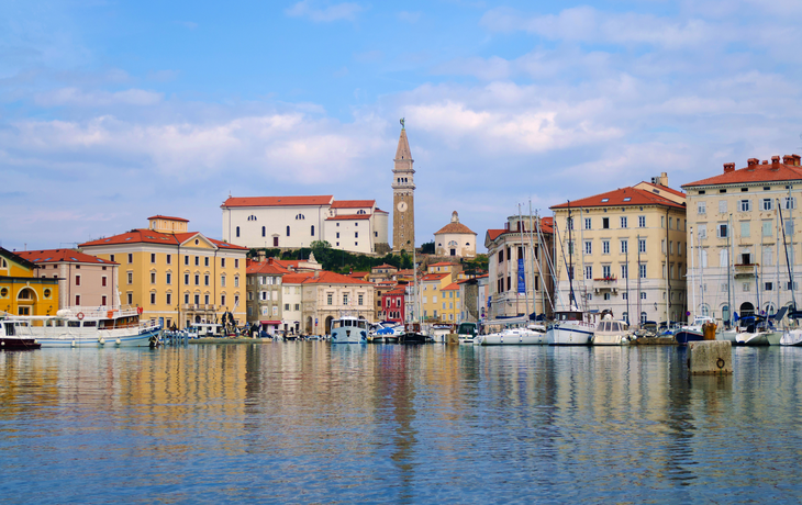 Piran an der slowenischen Adriaküste