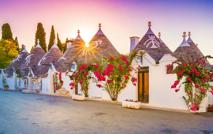 Trulli Häuser in Alberobello