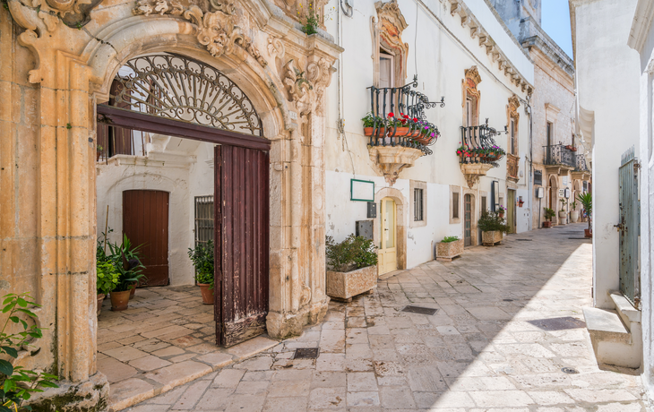 Gasse in Locorotondo