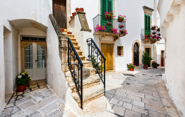 Gasse in Locorotondo