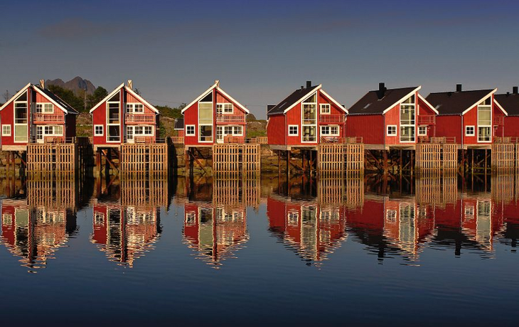 Svolvaer auf den Lofoten, Norwegen