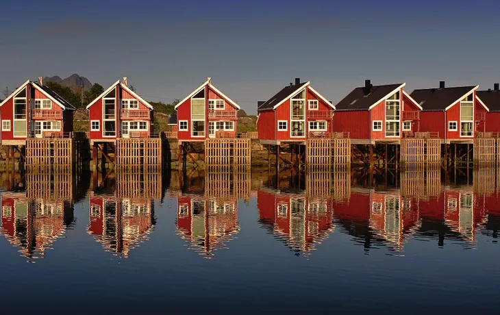 Svolvaer auf den Lofoten, Norwegen