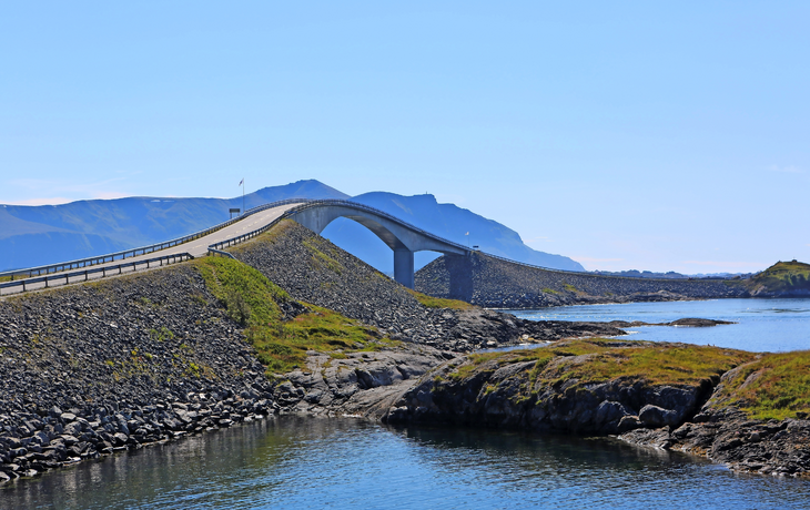 Atlantikstraße in Norwegen