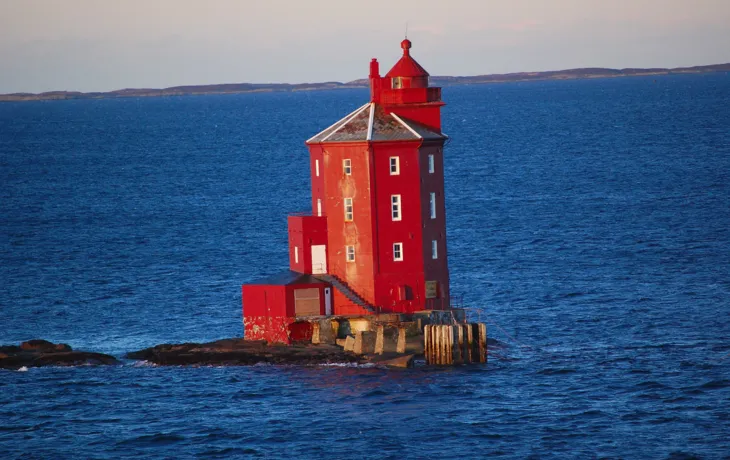 Leuchtturm Kjeungskjær im Trondheimfjord