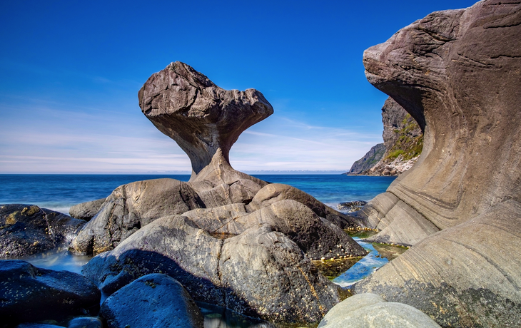 Kannesteinen in Måløy