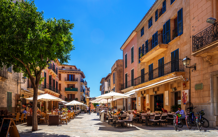 Altstadt von Alcúdia auf Mallorca