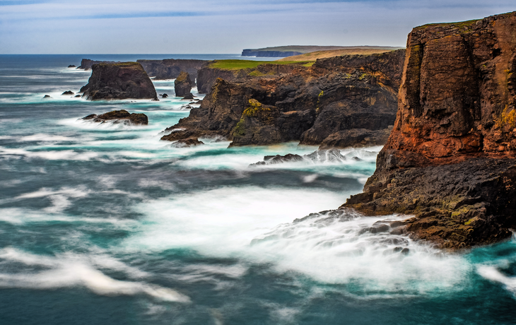 Westküste der Shetlandinseln bei Eshaness