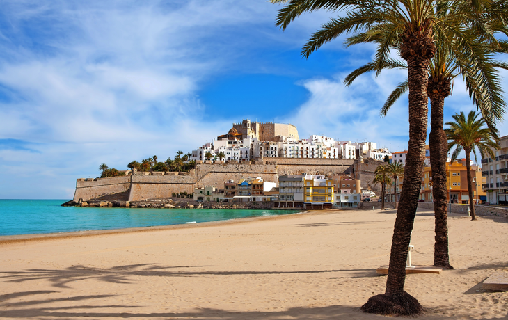 Peñiscola Castle und Strand