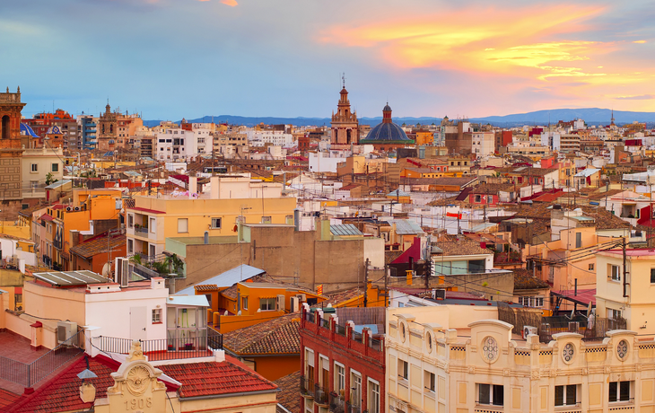 Panorama von Valencia