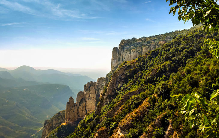 Gebirgskette Montserrat
