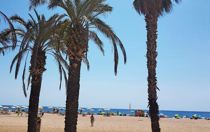 Strand in Santa Susanna
