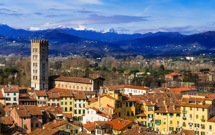 Lucca in der Toskana