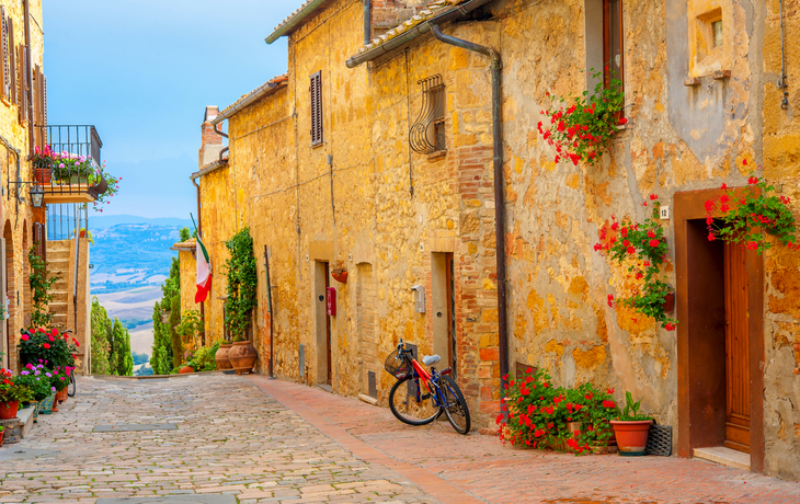 Gasse in San Gimignano