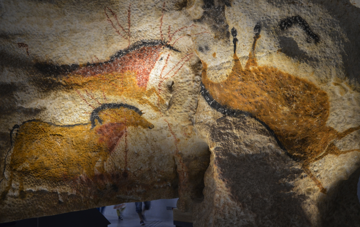 Höhle von Lascaux in der Dordogne