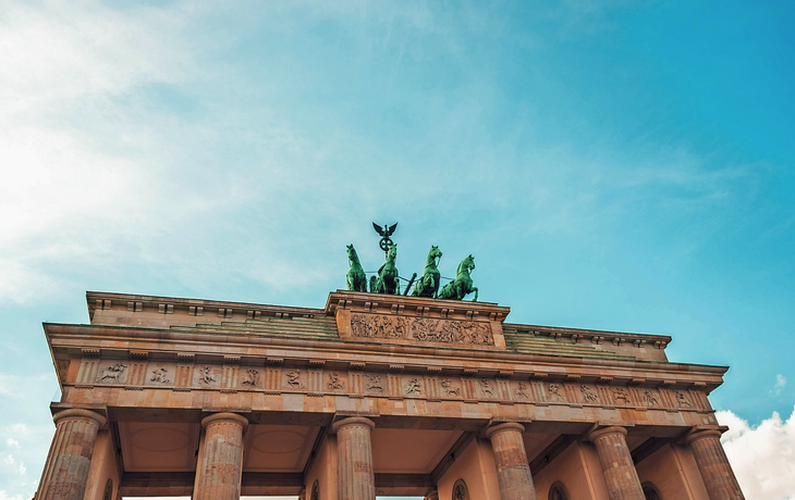 Brandenburger Tor in Berlin, Deutschland