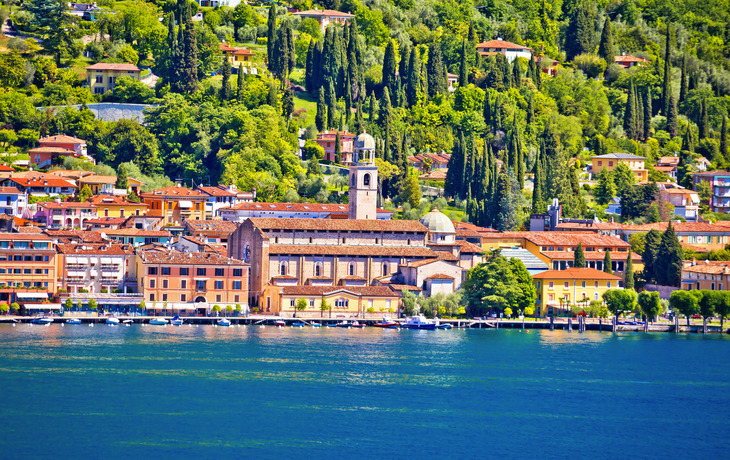Salò in der Lombardei am Gardasee, Italien