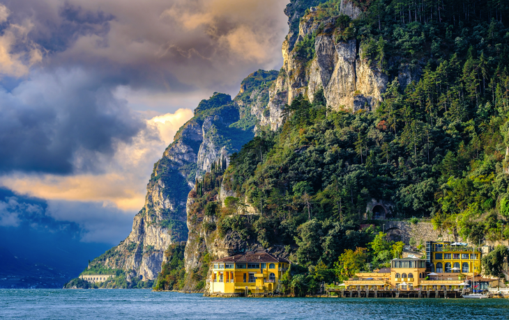 Landschaft in Riva del Garda am Gardasee