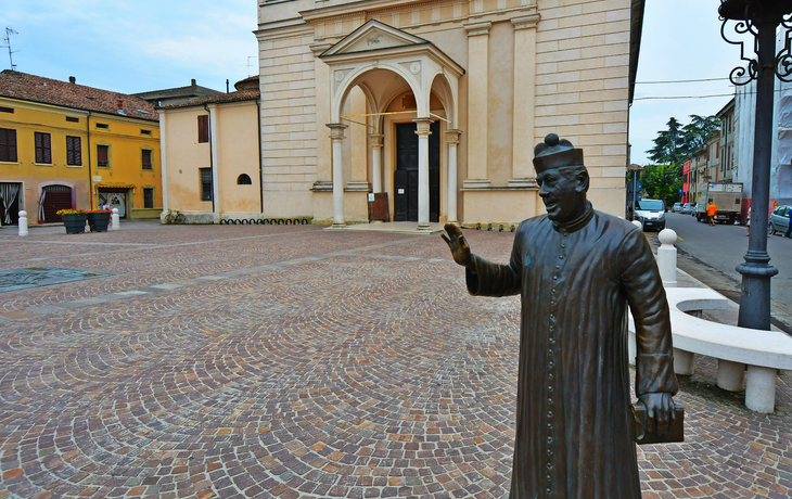 Brescello in der Provinz Reggio Emilia, Italien