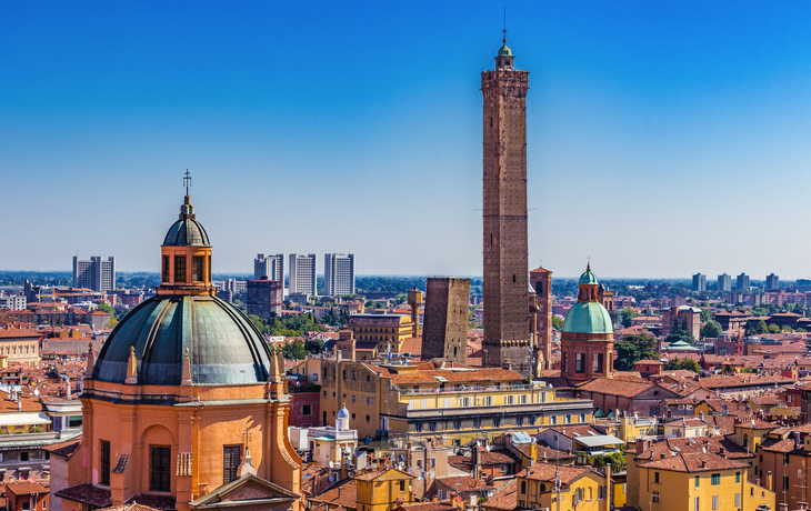 Panorama von Bologna
